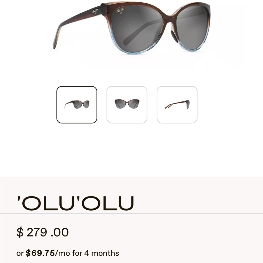 Maui Jim Women’s sunglasses OLU OLU